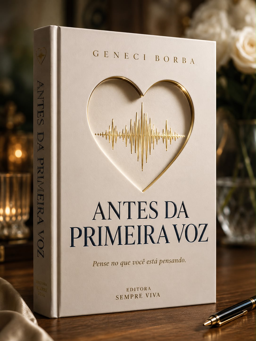 Capa do livro Antes da Primeira Voz, de Geneci Borba
